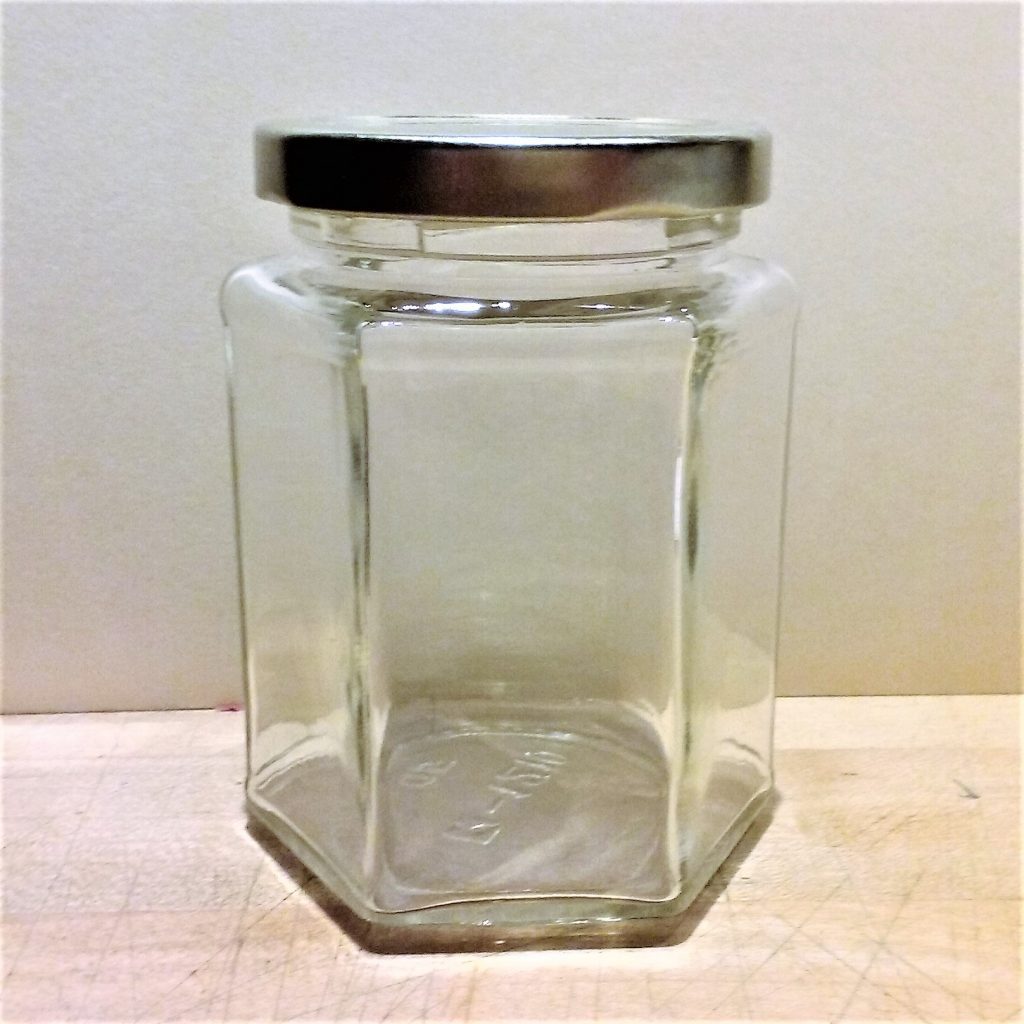 1 oz Glass Salve Jar Amber, Black Lid Living Earth Herbs Organic