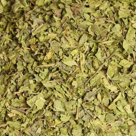 Organic Pure Lemon Verbena Tea, made from Aloysia triphylla leaves, known for its uplifting lemon flavor and digestive benefits.