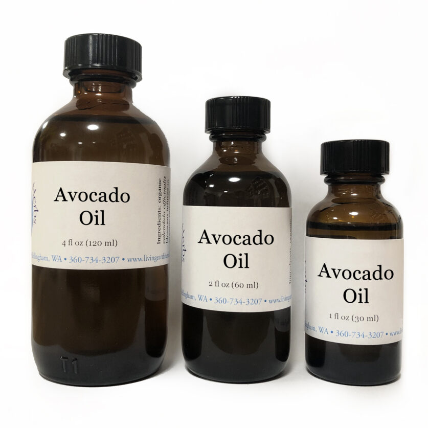 Avocado Oil Living Earth Herbs Organic Bulk Herbs, Essential Oils